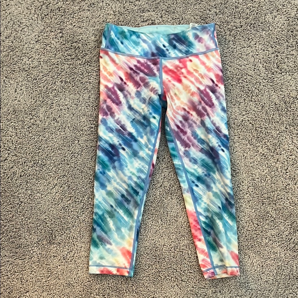 Colorful Tie-Dye Kids Leggings